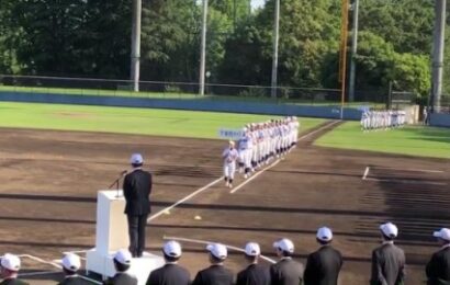 関東大会 入場行進の様子