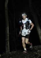 後方から引率する顧問(笑)