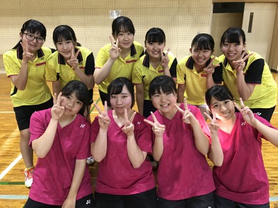 女子バドミントン部 千葉商科大学付属高等学校 女子バドミントン部 千葉商科大学付属高等学校