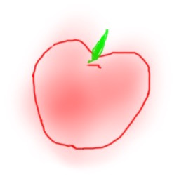 りんご りんごの絵
